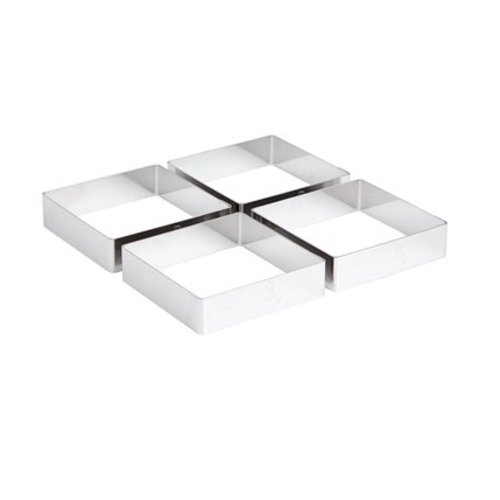 HorecaTraders Square Plugs | 4 pieces 