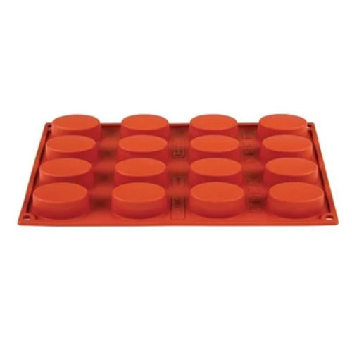  HorecaTraders Pavoni Formaflex Silicone Baking mold 16 Ovals 