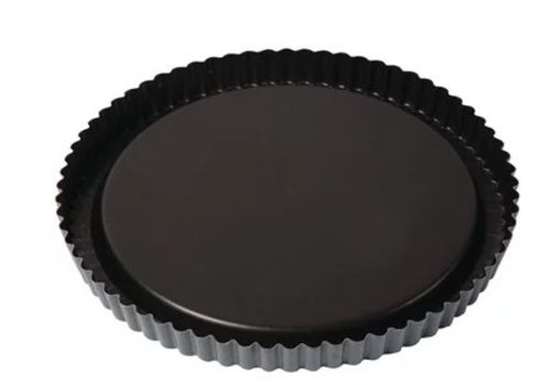  HorecaTraders Anti-Adhesive Flan Ring Pleated 