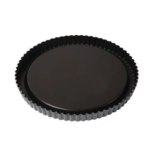  HorecaTraders Anti-Adhesive Flan Ring Pleated 