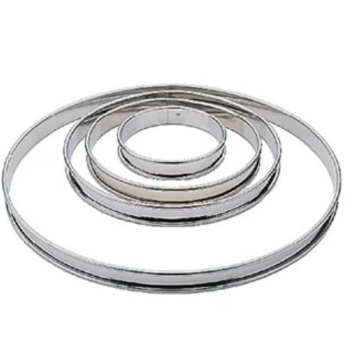  HorecaTraders Flat Cake Rings 