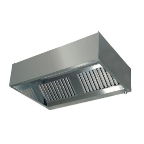  HorecaTraders Extractor hood Wall mounted with Filters | 900 Line | 18 Formats 