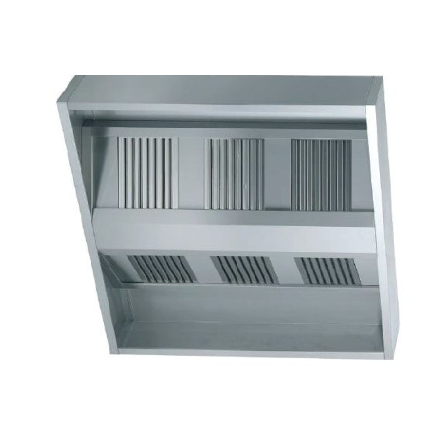 Inox Extractor hood without Motor | 1500 Line