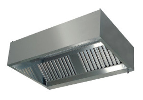  HorecaTraders Extractor hood Wall mounted with Filters | 1100 Line | 18 sizes 