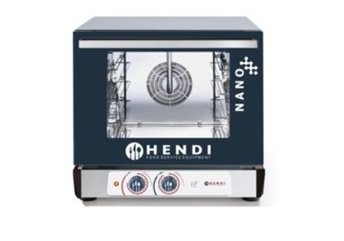 Hendi Konvektionsofen Analog mit Luftbefeuchter Nano 