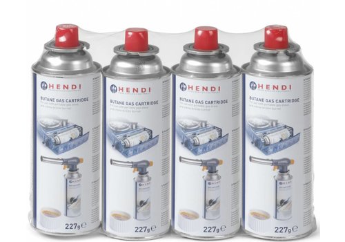  Hendi Bouteille de gaz butane 227 grammes - 4 pièces 