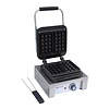 Hendi Stainless Steel Waffle Iron | Brussels Waffles | 3x5 cm