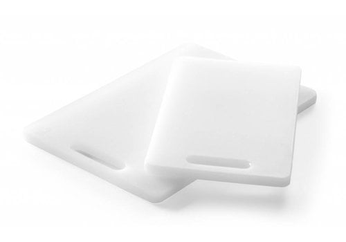  Hendi Cutting Board with Handle Black or White 2 Formats 