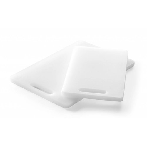  Hendi Cutting Board with Handle Black or White 2 Formats 