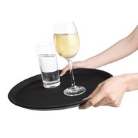 Plateau antidérapant en fibre de verre noir | Choisissez parmi 3 tailles