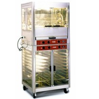 Hähnchengrill elektrisch | 5 rotierende Körbe | 25 Hühner