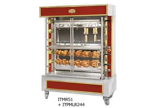 HorecaTraders Grillades de poulet | 2/4/6 Creuser | 24/12/36 Poulets 