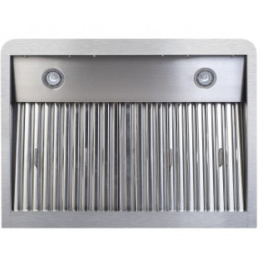 Extractor hood | stainless steel | 120x56x25 cm