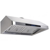 Extractor hood | stainless steel | 120x56x25 cm