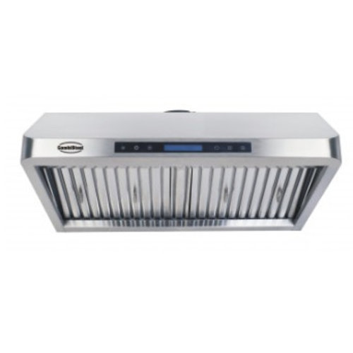  Combisteel Hotte aspirante | acier inoxydable | 120x56x25 cm 