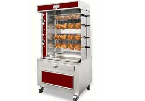  HorecaTraders Grillades de poulet | 4 Capacités | 8 à 32 poulets 