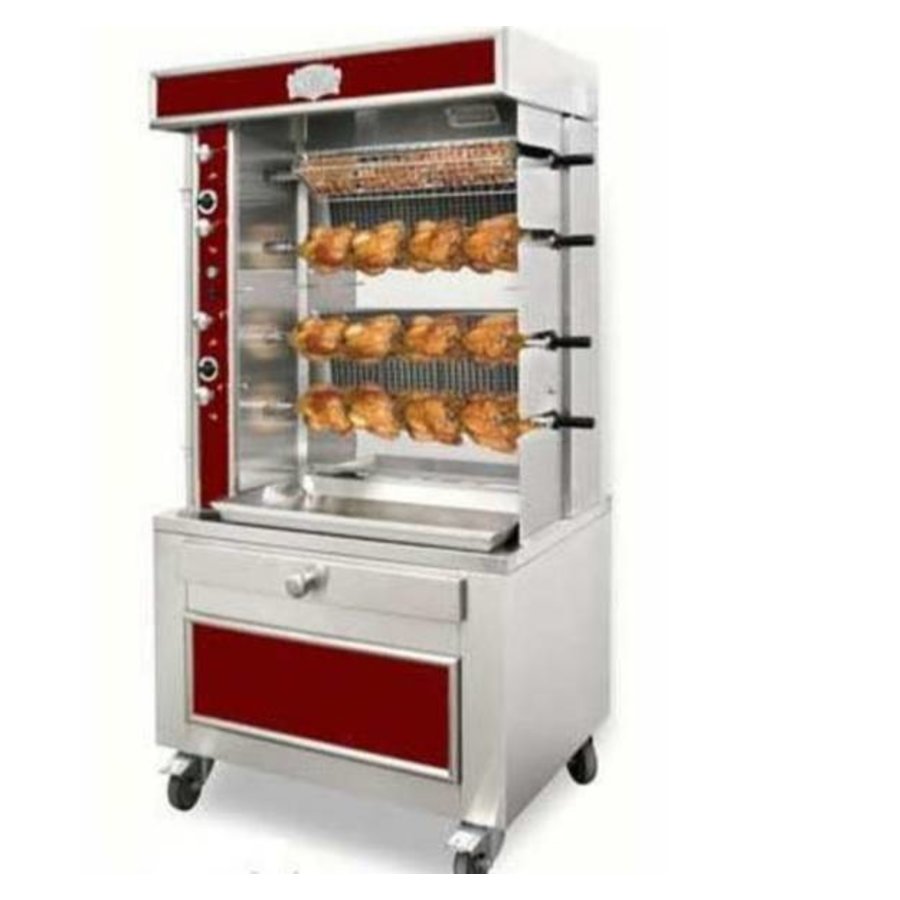 Grillades de poulet | 4 Capacités | 8 à 32 poulets