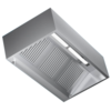 Combisteel Box model Extractor hood | 200 x 110 x 45 cm