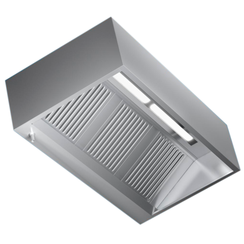  Combisteel Dunstabzugshaube in Kastenform | 200 x 110 x 45 cm 