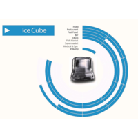 Stainless Steel Ice Cube Machine CB246-HC | 24kg/24hrs | Air-cooled