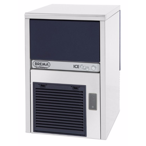  Brema Edelstahl-Eiswürfelmaschine CB246-HC | 24 kg/24 Std. | Luftgekühlt 