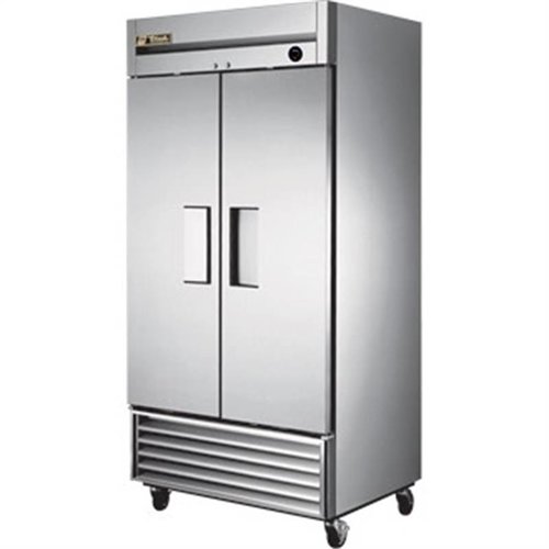  True Congélateur en acier inoxydable pour hôtellerie avec congélateur à 2 portes - 1 388 L 