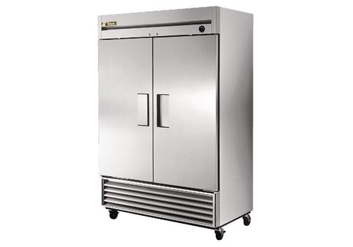  True Congélateur professionnel en acier inoxydable avec congélateur à 2 portes - 1388 