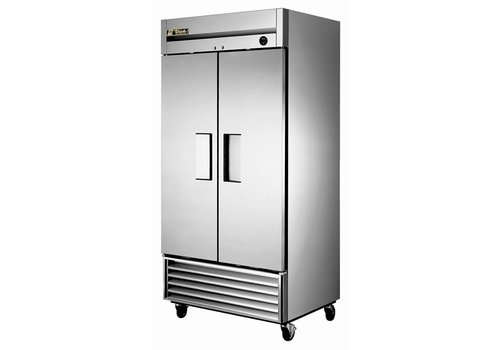 True Refrigerator | Stainless steel | Castors | 991 liters 
