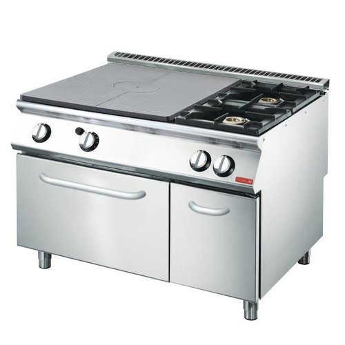  Gastro-M Horeca Gas stove with gas oven | 2 Burners 