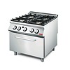 Gastro-M Catering Gas Stove with Gas Oven | 4 Burners