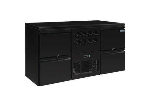  Polar Bar cooler with bottle nest | 4 drawers 