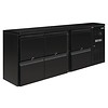 Polar Bar fridge black with 6 drawers | 2 year warranty