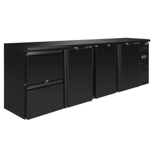  Polar Bar fridge | 3 doors | 2 drawers 