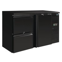 Bar Refrigerated Workbench | 1 Door | 2 Load