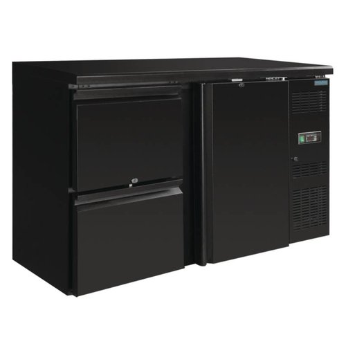 Polar Bar Refrigerated Workbench | 1 Door | 2 Drawers 