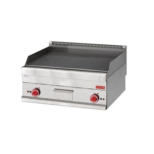  Gastro-M Electric Catering Griddle Smooth | 70x65cm 