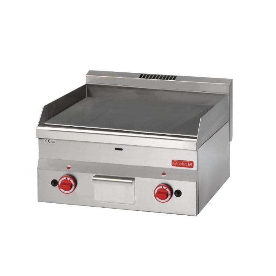 Plaque de cuisson à gaz lisse | Gaz naturel | acier inoxydable | 28(h) x 60(l) x 60(p)cm