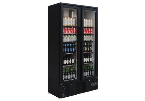  Polar bar display with double folding doors 