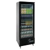 Polar Barvitrine schwarz mit Einzeltür