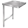 Vogue Pass-through Sink Table Left | 88 x 110 x 65 cm