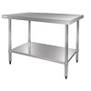 Vogue Stainless Steel Work Table | 70 cm deep | 5 formats