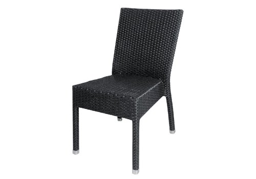  HorecaTraders Chaise professionnelle en plastique de luxe | ensemble de 4 pièces 