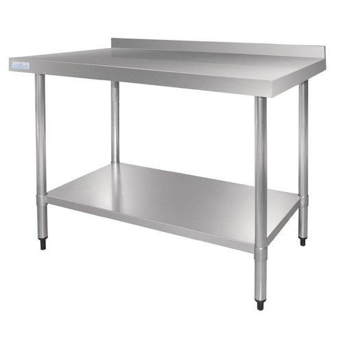  Vogue Workbench with Edge Stainless Steel | 5 Dimensions 