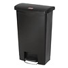 Rubbermaid Poubelle à pédale 50 litres | 3 couleurs