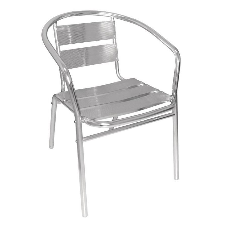 Chaise de terrasse Aluminium Classique | 4 pièces