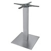 Bolero Base de table en acier inoxydable | carré | 72(h) x 43(l) x 43(l)cm
