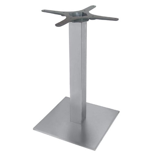  Bolero Stainless steel table base | square | 72(h) x 43(l) x 43(w)cm 