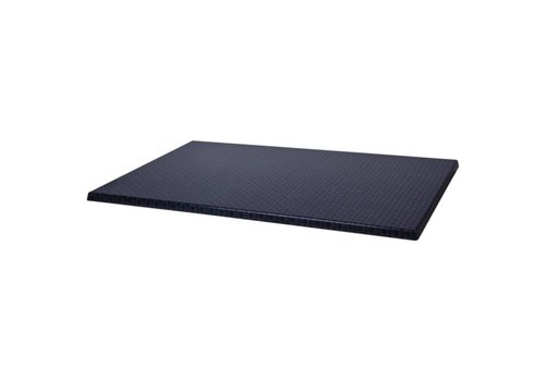  HorecaTraders Plateaux de table 110 x 70 cm Anthracite Annar 