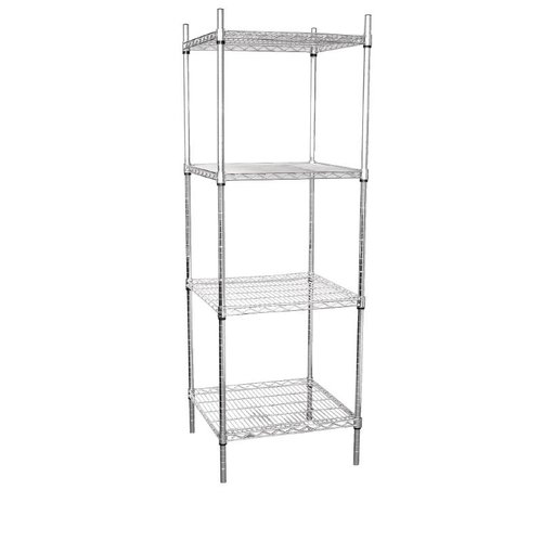  Vogue Storage rack with 4 shelves 183x61x61cm 