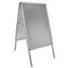 HorecaTraders Aluminium Stoepbord | 46x70x(H)91cm